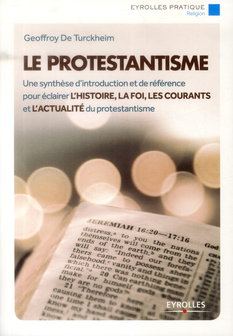 Le protestantisme eyrolles pratiques